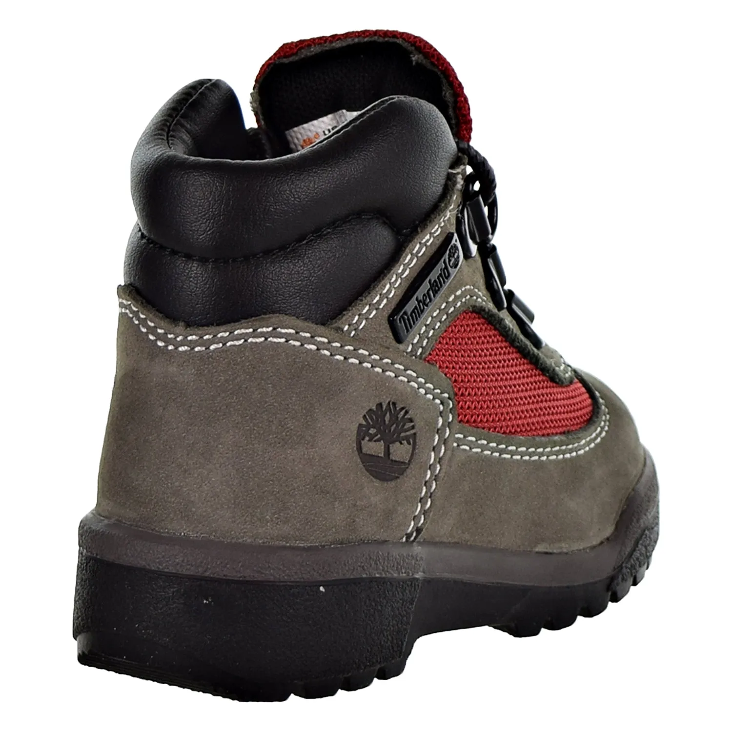 Timberland Field Boot L/F Mid Toddler's Shoes Grey/Red