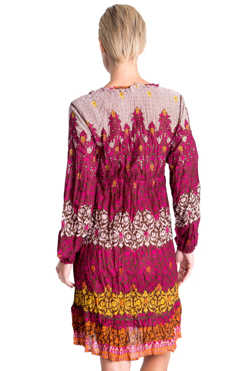 Willow Dress in Fuchsia