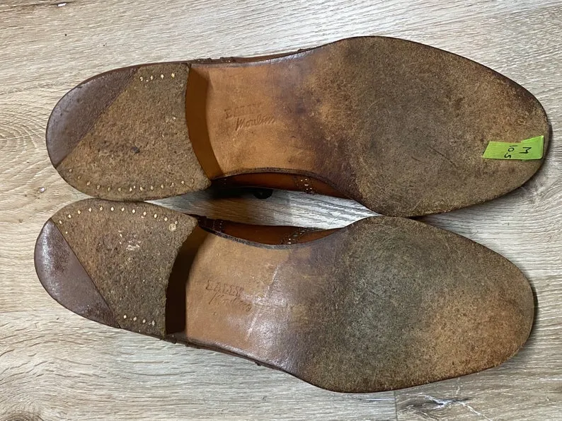 Wingtip Brogue Bally Moulins Oxford Balmoral Shoes 10.5M 43/44 (France)